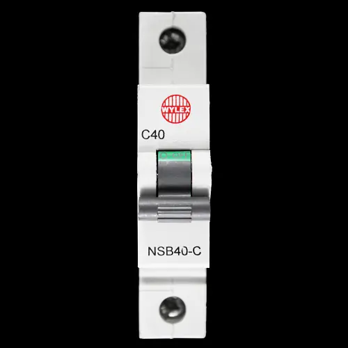 WYLEX 40 AMP CURVE C 6kA MCB CIRCUIT BREAKER NSB40-C BC