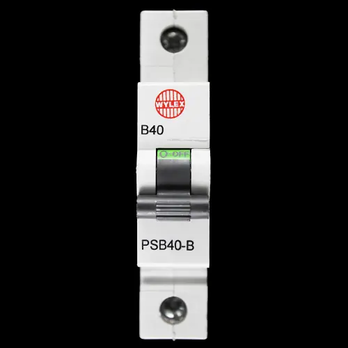 WYLEX 40 AMP CURVE B 10kA MCB CIRCUIT BREAKER PSB40-B BC