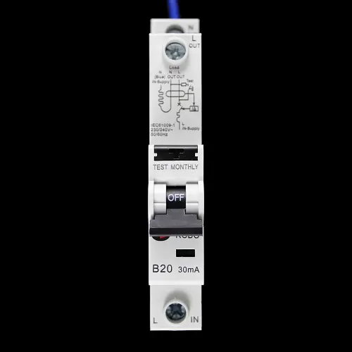 CGD B 20 RCBO 6kA 30mA TYPE AC 20/30/SP NB