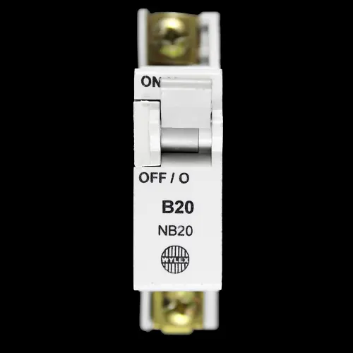 WYLEX 20 AMP CURVE B 3kA MCB CIRCUIT BREAKER NB20