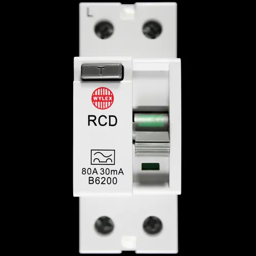 WYLEX 80 AMP 30mA DOUBLE POLE RCD TYPE A WRDS80/2 B6200