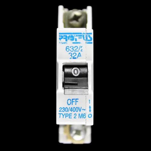 PROTEUS 32 AMP TYPE 2 M6 MCB CIRCUIT BREAKER 230/400V 632/2