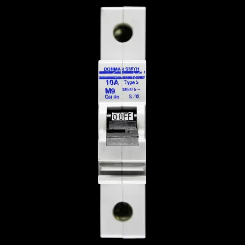 DORMAN SMITH 10 AMP TYPE 2 M9 MCB CIRCUIT BREAKER S102