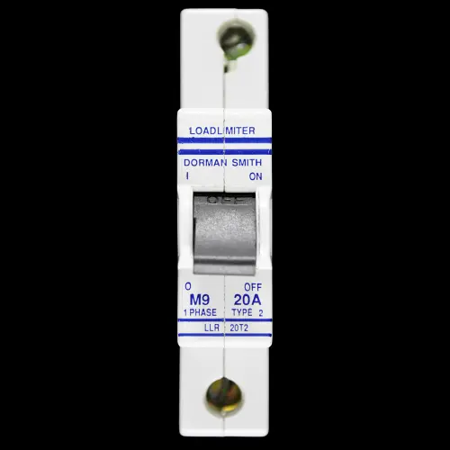 DORMAN SMITH 20 AMP TYPE 2 M9 MCB CIRCUIT BREAKER LOADLIMITER LLR 20T2