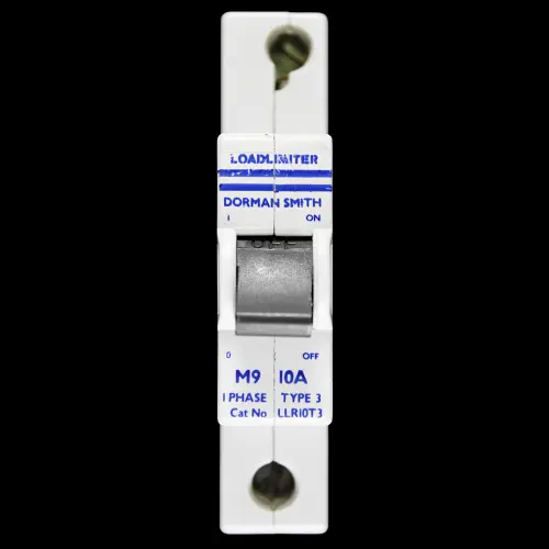 DORMAN SMITH 10 AMP TYPE 3 M9 MCB CIRCUIT BREAKER LOADLIMITER LLR 10T3