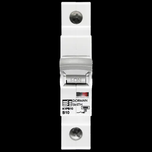DORMAN SMITH 10 AMP CURVE B 10kA MCB CIRCUIT BREAKER K1PB10