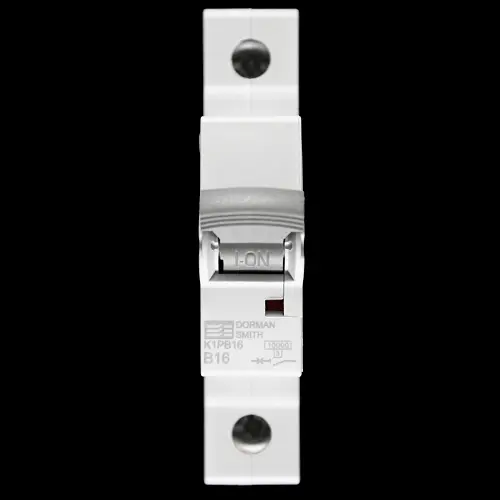 DORMAN SMITH 16 AMP CURVE B 10kA MCB CIRCUIT BREAKER K1PB16