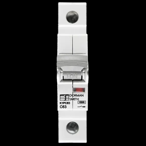 DORMAN SMITH 63 AMP CURVE C 10kA MCB CIRCUIT BREAKER K1PC63