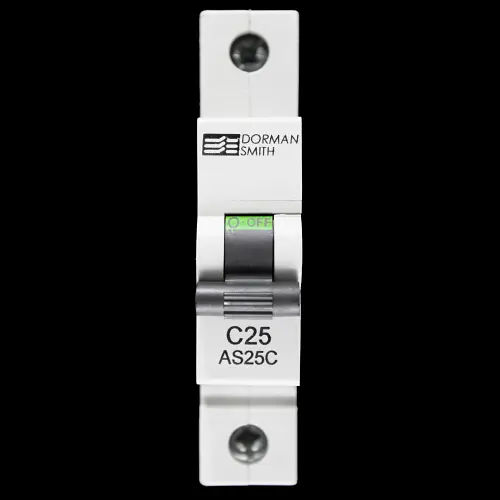 DORMAN 25 AMP CURVE C 10kA MCB CIRCUIT BREAKER AS25C BC