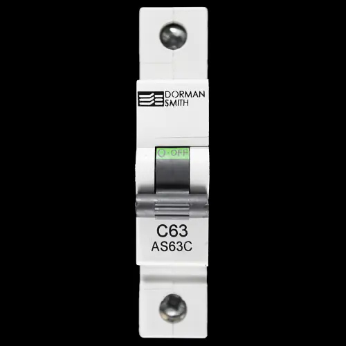 DORMAN 63 AMP CURVE C 10kA MCB CIRCUIT BREAKER AS63C BC