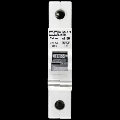 DORMAN B 16 MCB 10kA CIRCUIT BREAKER AS16B