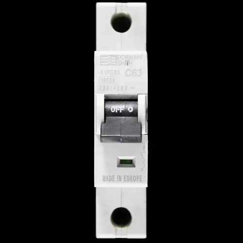 DORMAN SMITH 63 AMP CURVE C 10kA MCB CIRCUIT BREAKER X1PC63