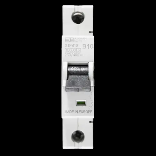 DORMAN SMITH 10 AMP CURVE B 10kA MCB CIRCUIT BREAKER X1PB10