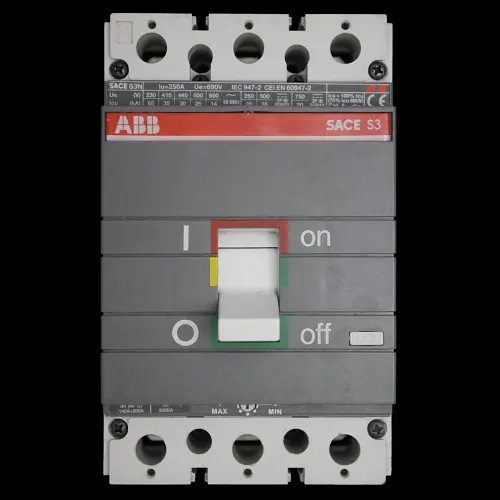 ABB 200 AMP 35kA TRIPLE POLE MCCB SACE S3N