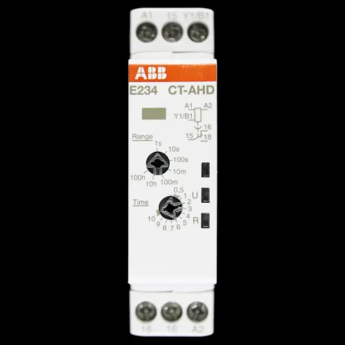 ABB SUPPLY TIME RELAY OFF-DELAY WITH AUX CT-AHD.12 1SVR500110R0000 E234