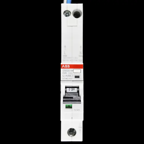 ABB 20 AMP CURVE C 10kA 30mA RCBO TYPE AC DSE201 M 2CSR275051R1204