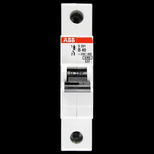 ABB 40 AMP CURVE B 6kA MCB CIRCUIT BREAKER 2CDS251001R0405 S201
