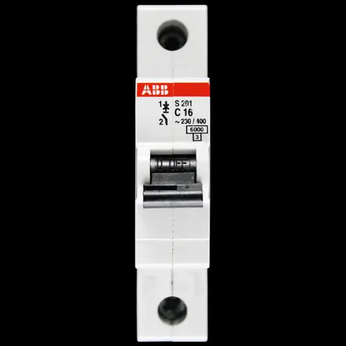 ABB 16 AMP CURVE C 6kA MCB CIRCUIT BREAKER 2CDS251001R0164 S201