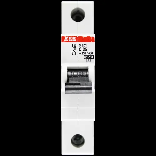ABB 25 AMP CURVE C 6kA MCB CIRCUIT BREAKER 2CDS251001R0254 S201