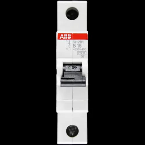ABB 16 AMP CURVE B 6kA MCB CIRCUIT BREAKER 2CDS211001R0165 SH201