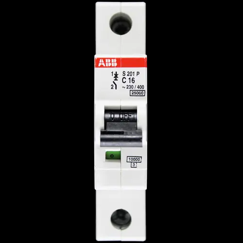 ABB 16 AMP CURVE C 25kA MCB CIRCUIT BREAKER 2CDS281001R0164 S201P