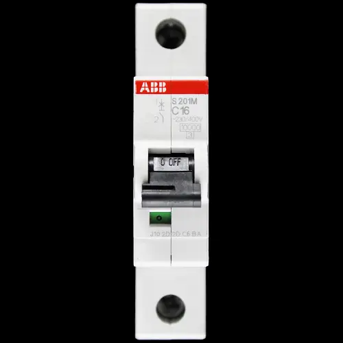 ABB 16 AMP CURVE C 10kA MCB CIRCUIT BREAKER 2CDS271001R0164 S201M