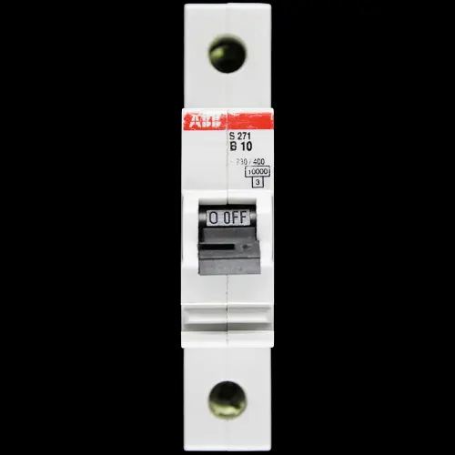 ABB 10 AMP CURVE B 10kA MCB CIRCUIT BREAKER S271