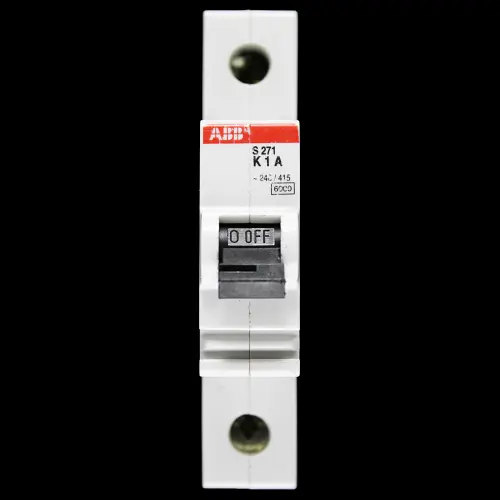 ABB 1 AMP CURVE K 6kA MCB CIRCUIT BREAKER S271