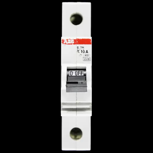 ABB 10 AMP CURVE K 6kA MCB CIRCUIT BREAKER S271