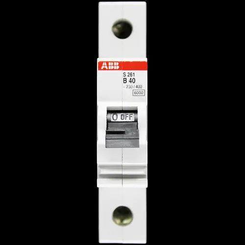 ABB 40 AMP CURVE B 6kA MCB CIRCUIT BREAKER S261