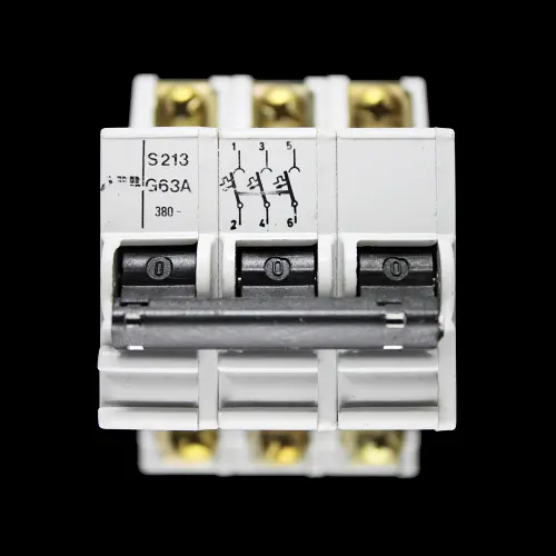 ABB 63 AMP CURVE G TRIPLE POLE MCB CIRCUIT BREAKER S213