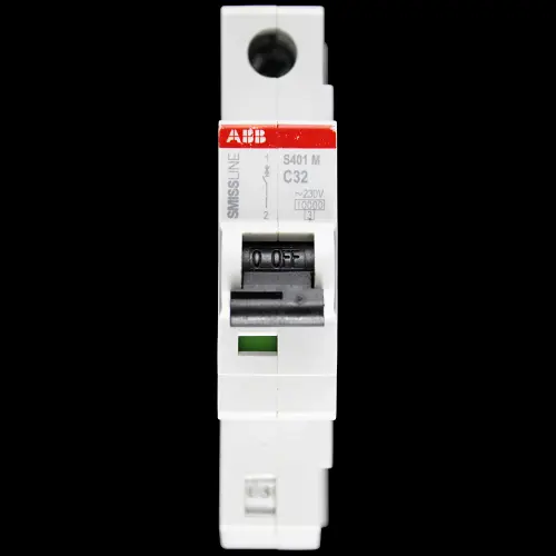 ABB 32 AMP CURVE C 10kA MCB CIRCUIT BREAKER SMISSLINE S401M