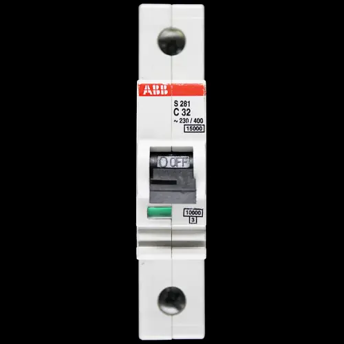 ABB 32 AMP CURVE C 15kA MCB CIRCUIT BREAKER S281