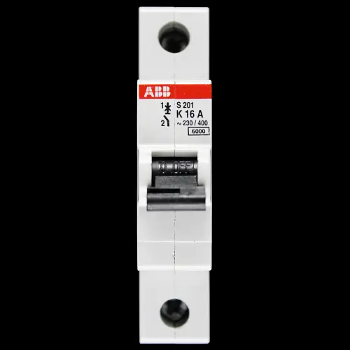 ABB 16 AMP CURVE K 6kA MCB CIRCUIT BREAKER 2CDS251001R0467 S201
