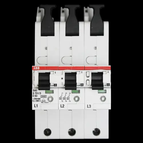 ABB 63 AMP 25kA MAIN CIRCUIT BREAKER SHU S751/3 2CDS781001R4632