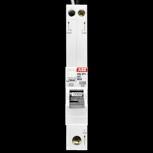 ABB 32 AMP CURVE B 10kA 30mA RCBO TYPE AC DS271 AC-B32/0.03 2CSR175096R1325