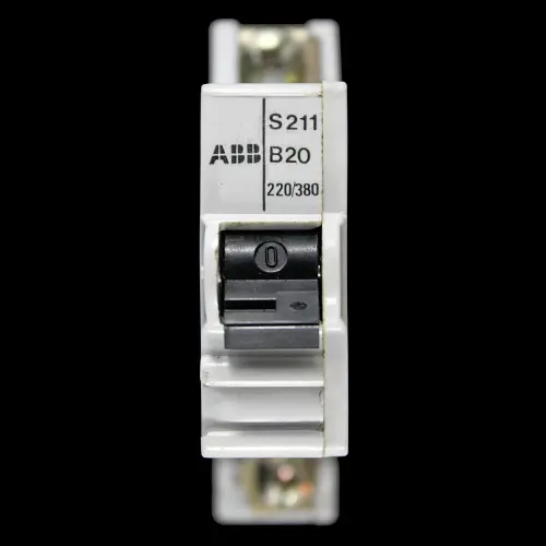 ABB 20 AMP CURVE B MCB CIRCUIT BREAKER S211
