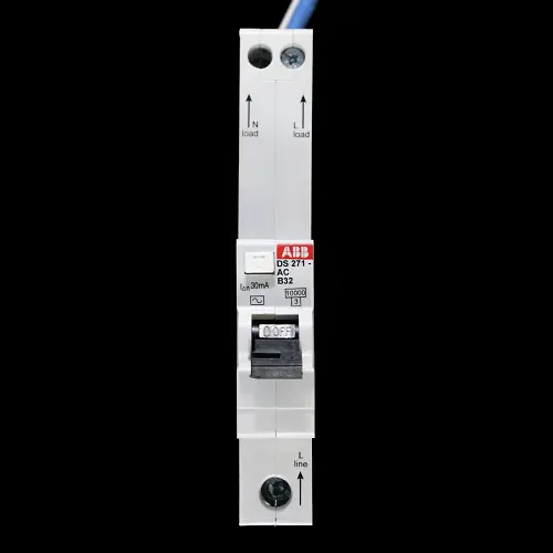 ABB 32 AMP CURVE B 10kA 30mA RCBO TYPE AC DS271 AC-B32/0.03 2CSR175092R1325