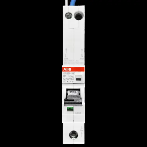 ABB 6 AMP CURVE C 10kA 30mA RCBO TYPE A DSE201 M 2CSR275151R1064