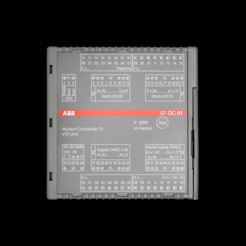 ABB ADVANT CONTROLLER 31 I/O UNIT 07DC91 E2 GJR5251400R0202