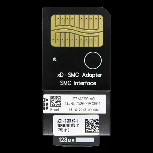 ABB SMC INTERFACE DRIVE 128MB MEMORY CARD XD ADAPTER 07MC90 A0 GJR5252600R0501
