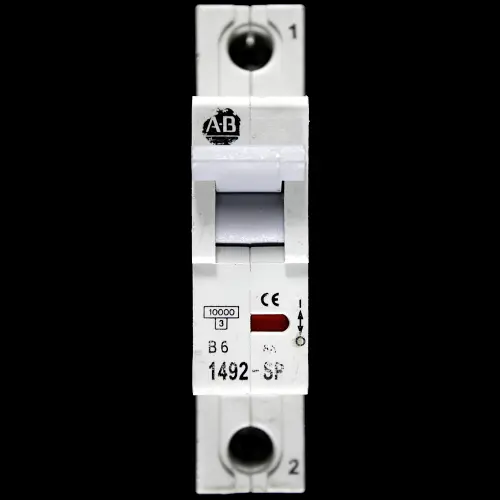ALLEN BRADLEY 6 AMP CURVE B 10kA MCB CIRCUIT BREAKER 1492-SP1B060