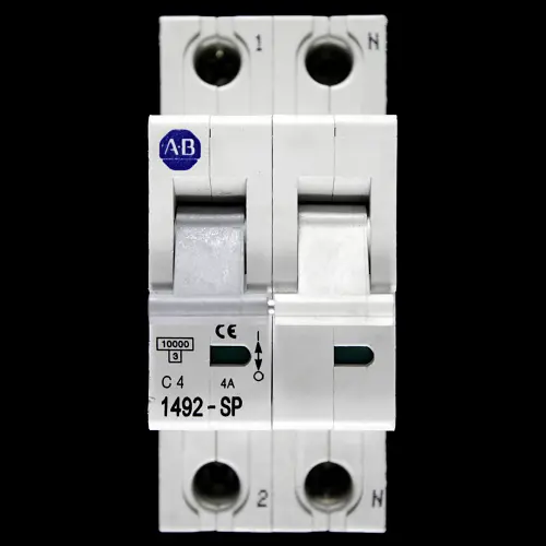 ALLEN BRADLEY 4 AMP CURVE C 10kA SP&N MCB CIRCUIT BREAKER 1492-SP1C040-N