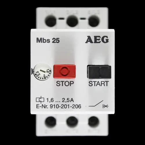 AEG 1.6-2.5A MOTOR STARTER 910-201-206 MBS25