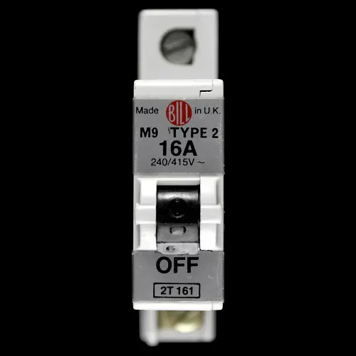 BILL 16 AMP TYPE 2 M9 MCB CIRCUIT BREAKER 2T161
