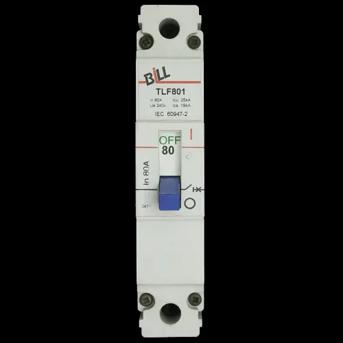 BILL 80 AMP 25kA MCCB TLF801