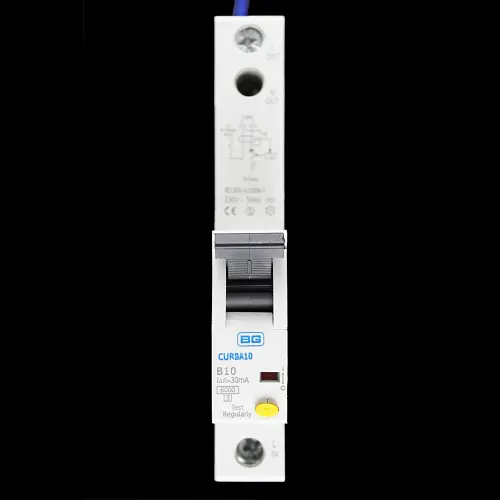 BG BRITISH GENERAL 10 AMP CURVE B 6kA 30mA RCBO TYPE AC CURBA10