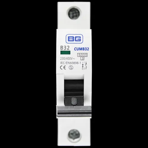 BG BRITISH GENERAL 32 AMP CURVE B 6kA MCB CIRCUIT BREAKER CUMB32 S1
