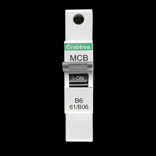 CRABTREE 6 AMP CURVE B 6kA MCB CIRCUIT BREAKER STARBREAKER 61/B06