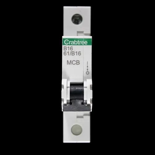 CRABTREE 16 AMP CURVE B 6kA MCB CIRCUIT BREAKER STARBREAKER 61/B16 NS